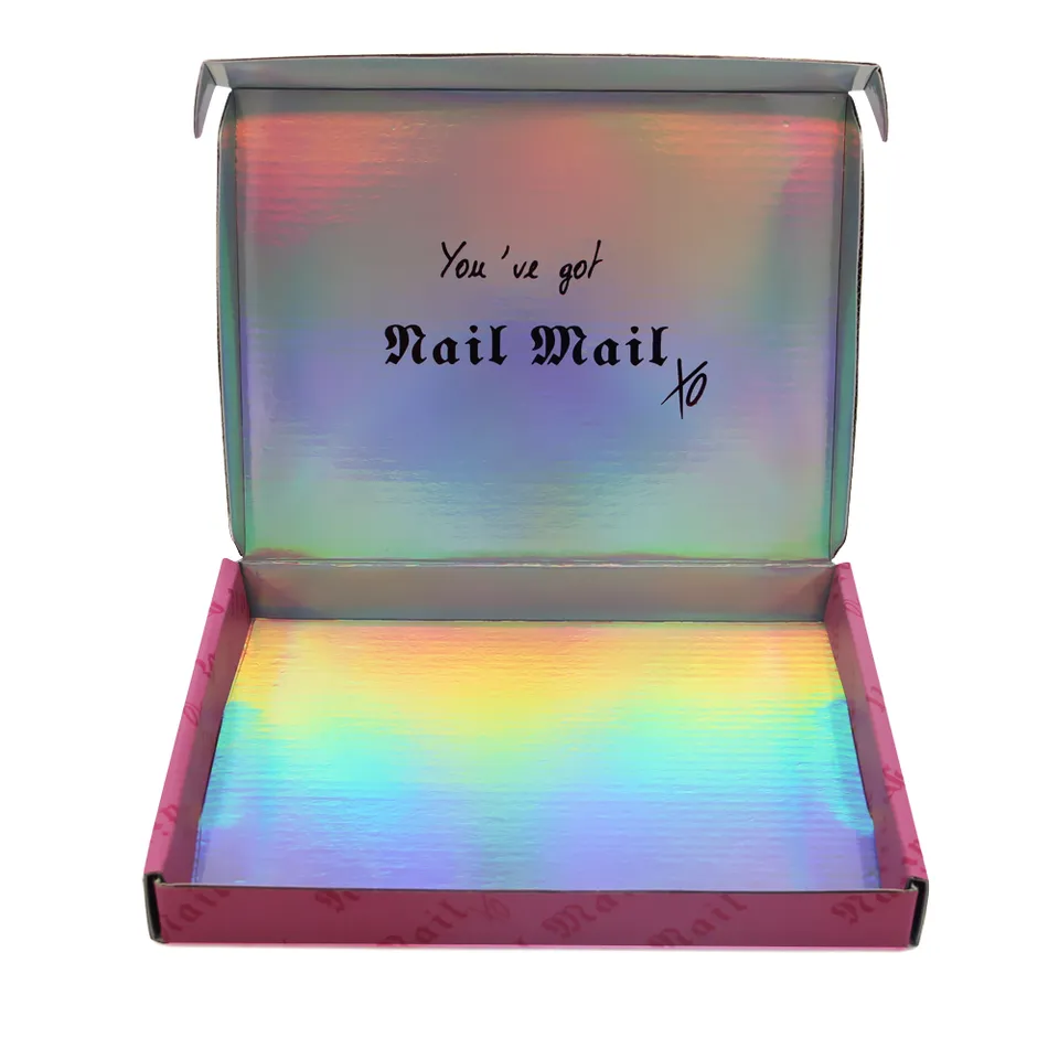 Holographic Mailer Box Ecommerce