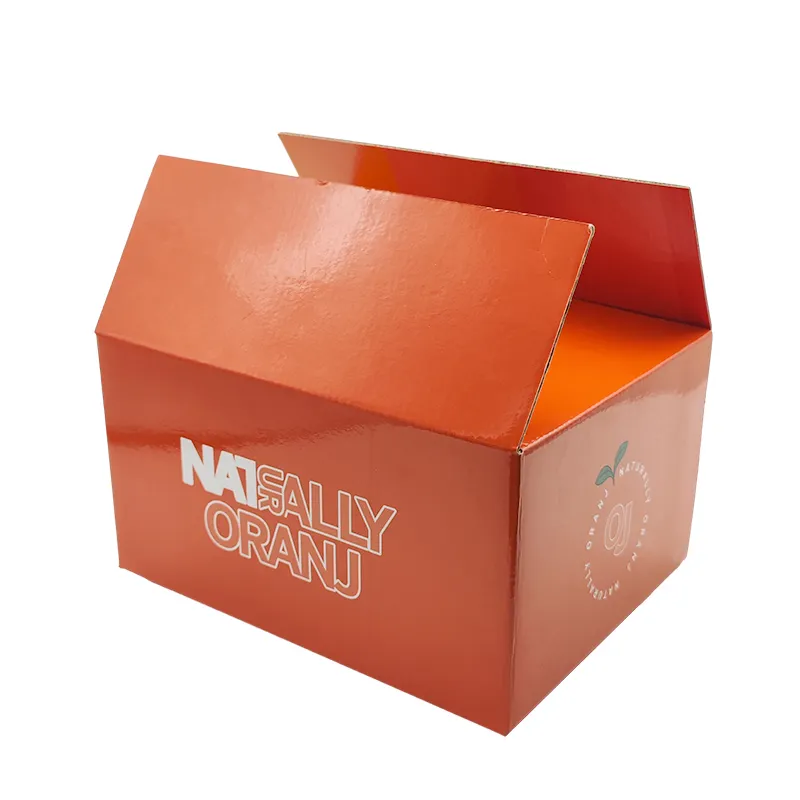 Shipping Paper Boxes Fruit Boxes Glossy Coat