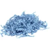 blue shredded paper